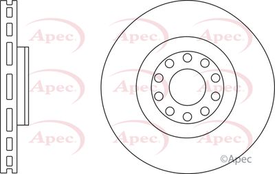 Brake Disc APEC DSK2631