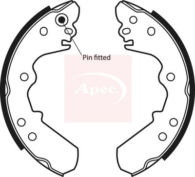 APEC Brake Shoe Set SHU507