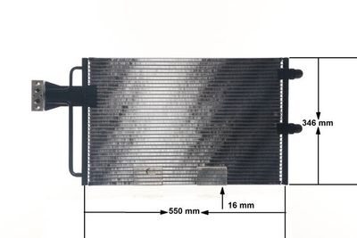 MAHLE Kondensator, Klimaanlage