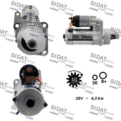 Štartér SIDAT S24BH0162