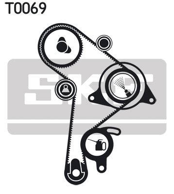 Timing Belt Kit VKMA 01016