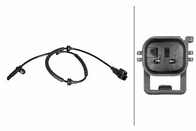 Czujnik, prędkość obrotowa koła HELLA 6PU358216-411