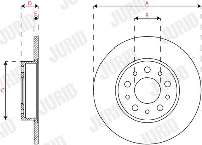 Brake Disc 563295JC