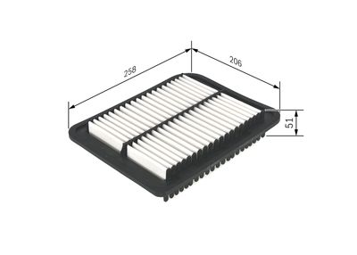 BOSCH Oro filtras