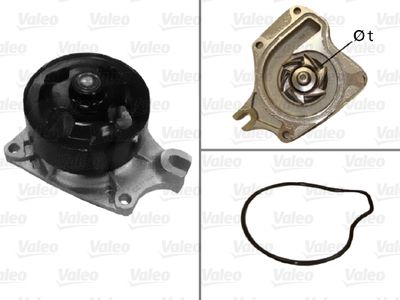Water Pump, engine cooling 506973