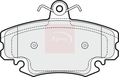 APEC Brake Pad Set, disc brake PAD1658