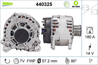 Генератор VALEO 440325 для VW TOUAREG
