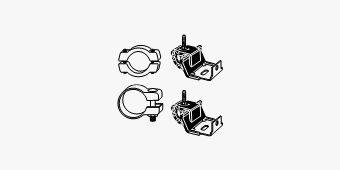 SET MONTARE SISTEM DE ESAPAMENT