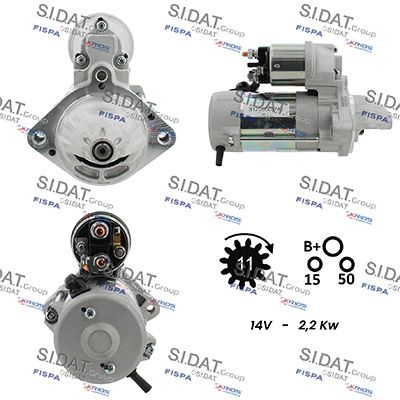 STARTER FISPA S12DE0057A2