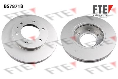 Тормозной диск FTE 9081343 для FORD RANGER