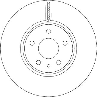 Тормозной диск DF6811