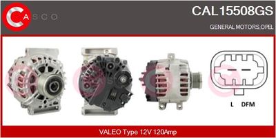 CASCO Dynamo / Alternator Genuine (CAL15508GS)