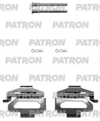 Комплектующие, колодки дискового тормоза PATRON PSRK1094 для RENAULT SPORT