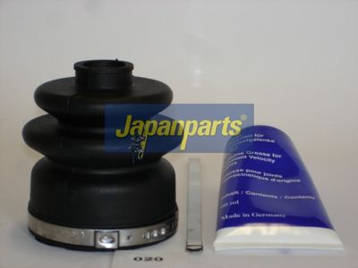 JAPANPARTS Gofruotoji membrana, kardaninis velenas