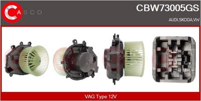 VENTILATOR HABITACLU CASCO CBW73005GS