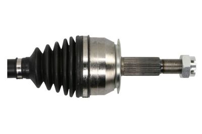Aandrijfas Voor Links/Rechts 636mm (nieuw, voertuigen zonder ABS) past: NISSAN NAVARA NP300, PATHFINDER III 2.5D/3.0D 08.08-