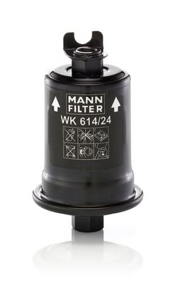 MANN-FILTER Brandstoffilter (WK 614/24 x)