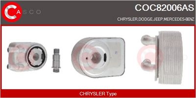 RADIATOR ULEI ULEI MOTOR CASCO COC82006AS