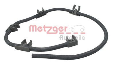 Wąż, paliwo na przelewie METZGER AUTOTEILE 0840116