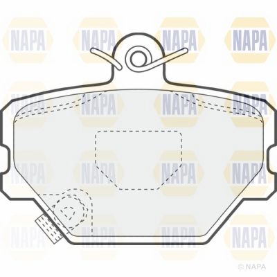 Brake Pad Set NAPA NBP1083