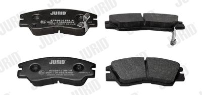 BREMSBELAGSATZ SCHEIBENBREMSE