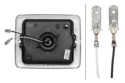 LICHTSCHEIBE SCHLUSSLEUCHTE HELLA 9DW195804041 1