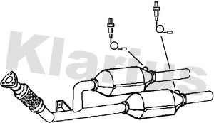 KLARIUS 311779 Катализатор  для AUDI A4 B6 Avant (8E5) 2.5 TDI quattro