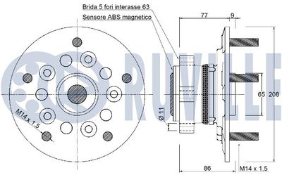 SET RULMENT ROATA RUVILLE 221895 1