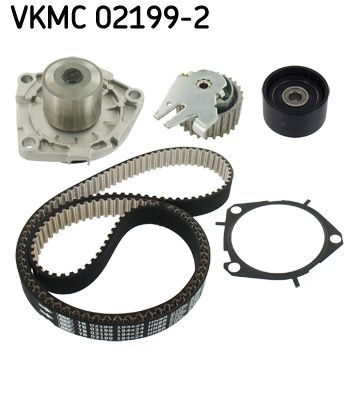 Водяной насос + комплект зубчатого ремня SKF VKMC 02199-2 для FIAT GRANDE