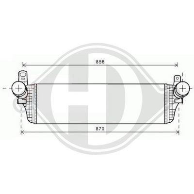 INTERCOOLER COMPRESOR DIEDERICHS 8227302