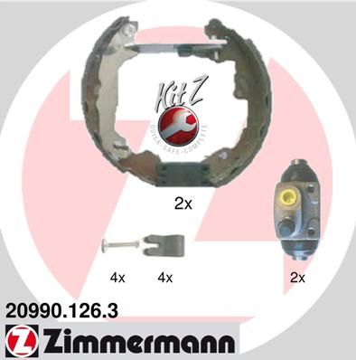 Brake Shoe Set 20990.126.3