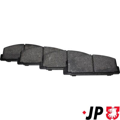 Sada brzdových destiček, kotoučová brzda JP GROUP 3863700610