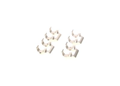 SET ACCESORII PLACUTE FRANA BOSCH 1987474231 24