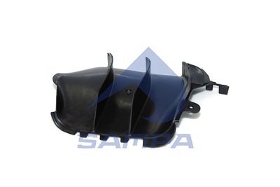 Placa deflectora de aire, cabina