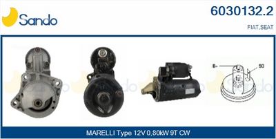 Motorino d'avviamento SANDO 6030132.2