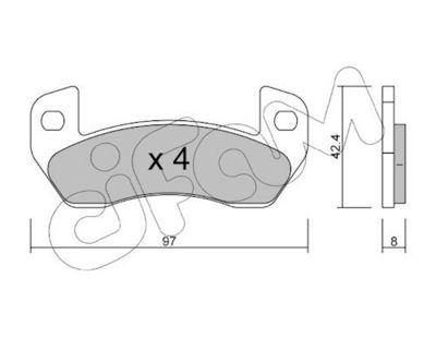 SET PLACUTE FRANA FRANA DISC