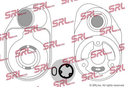 Oil cooler, engine oil