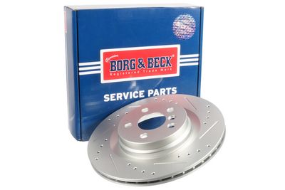 спирачен диск BORG & BECK BBD6372S