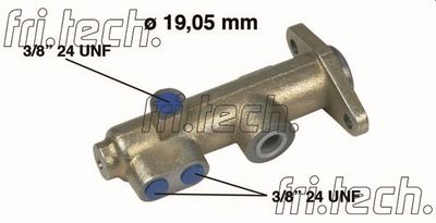 Главный тормозной цилиндр fri.tech. PF054 для RENAULT 5