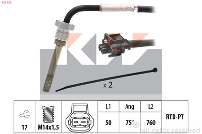SENSOR ABGASTEMPERATUR