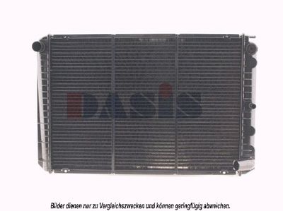 Радиатор, охлаждение двигателя AKS DASIS 220210N для VOLVO 760