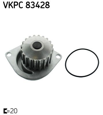 Water Pump, engine cooling VKPC 83428