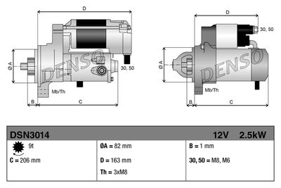 Starter DSN3014