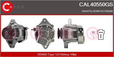 Генератор CASCO CAL40550GS для DAIHATSU HIJET