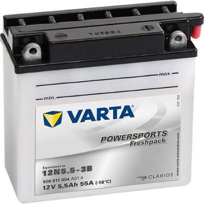 Стартерная аккумуляторная батарея VARTA 506011004A514 для YAMAHA DT