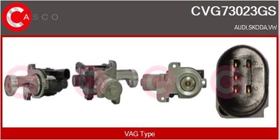AGR-Ventil CASCO CVG73023GS