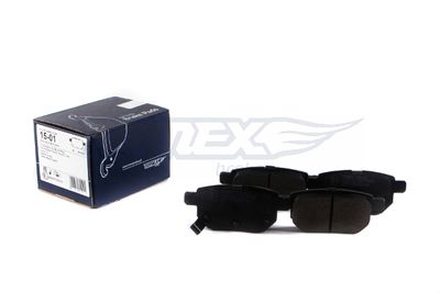 Sada brzdových destiček, kotoučová brzda TOMEX TX 15-01