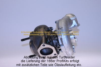 COMPRESOR SISTEM DE SUPRAALIMENTARE SCHLÜTTER TURBOLADER PRO00456D 2