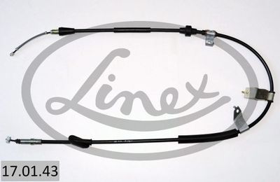 Тросик, cтояночный тормоз LINEX 17.01.43 для HONDA SHUTTLE