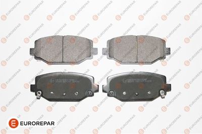 Комплект тормозных колодок, дисковый тормоз EUROREPAR 1639371480 для LANCIA VOYAGER